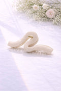 Wavy Hair Clip - creme