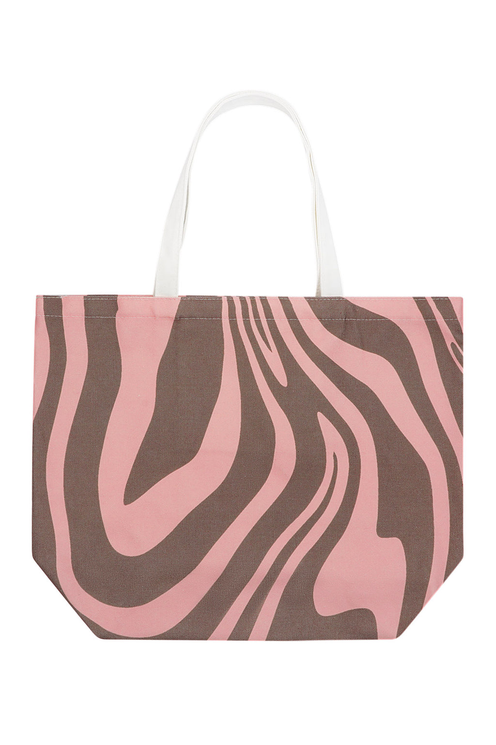Zebra Canvas Tote
