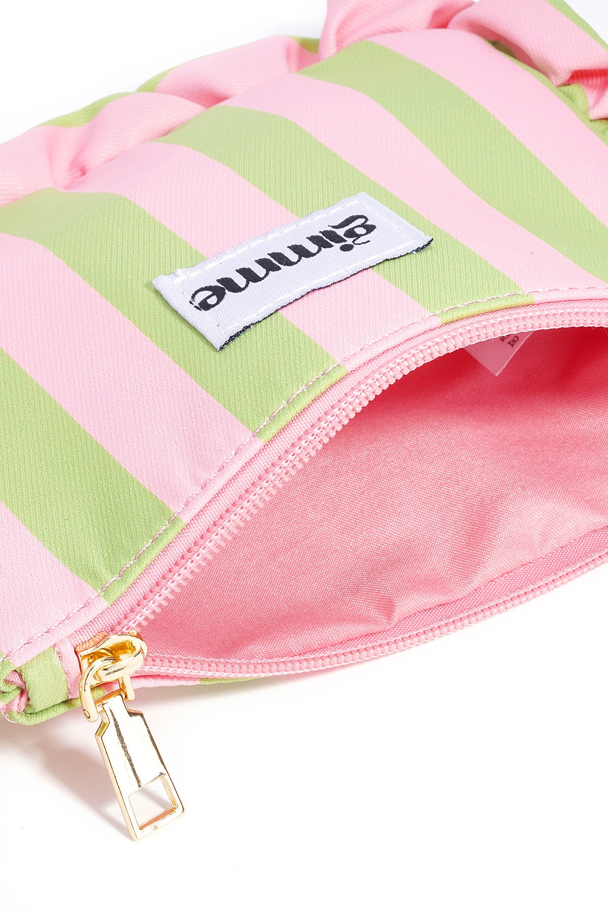 Beauty Pouch rosa-grün