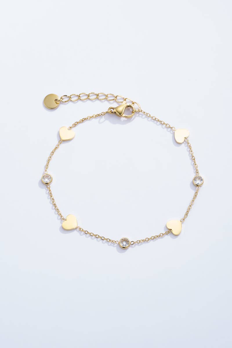 Heart Sparkle Armband