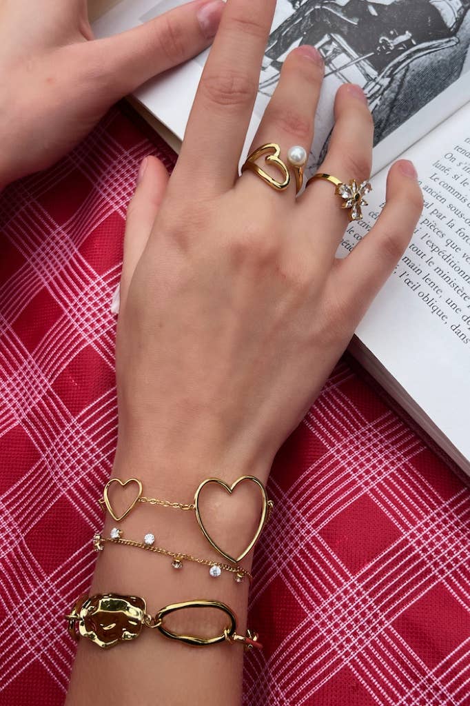 Heart Duo Armband