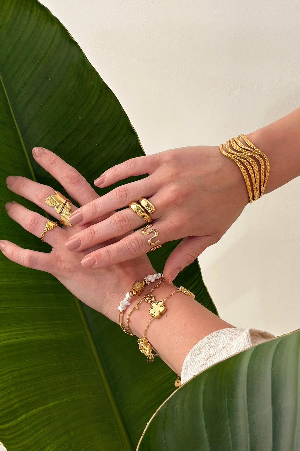 Wavy Ring gold