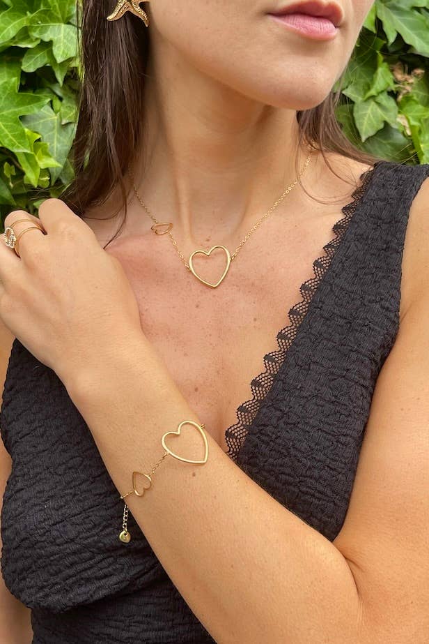 Heart Duo Armband