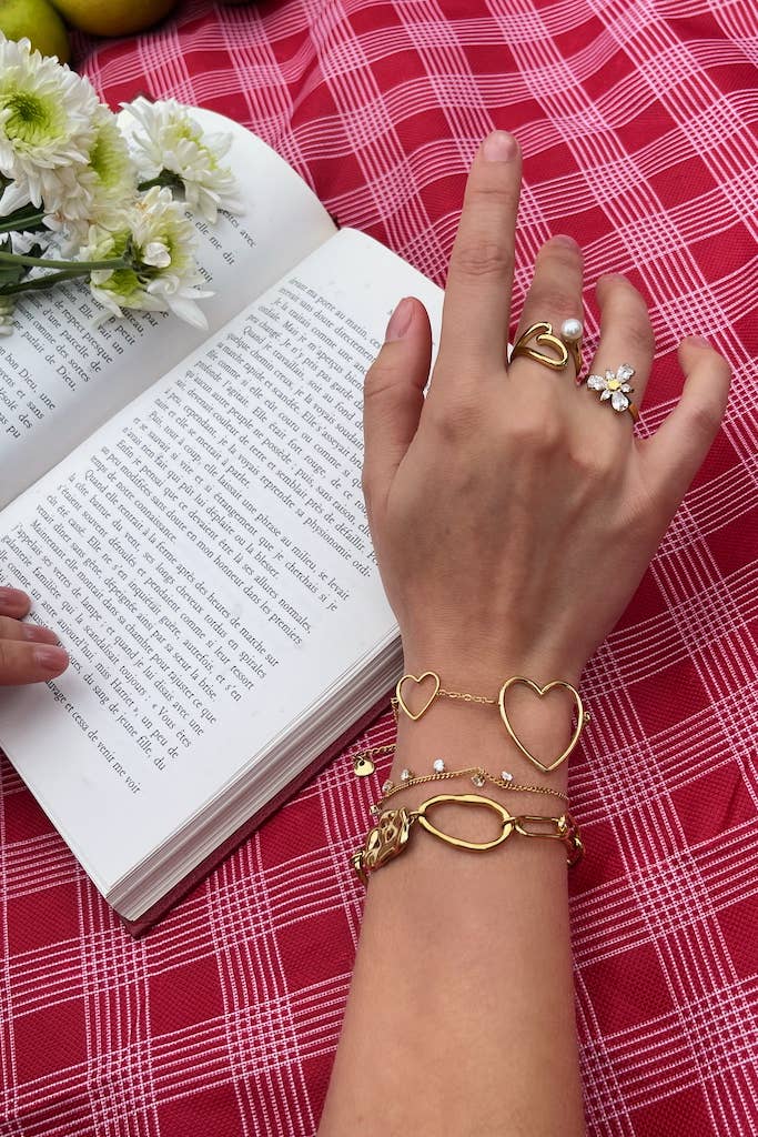 Heart Duo Armband