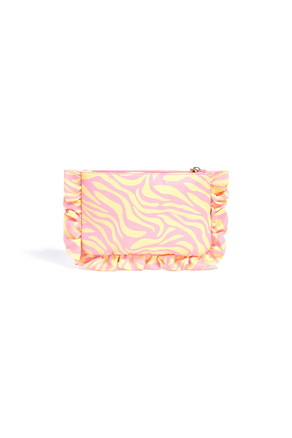 Beauty Pouch gelb-rosa